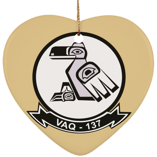 VAQ 137 1 Ornament Ceramic - Heart