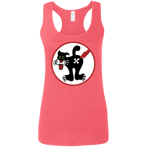 Duty Cat 1 Ladies' Softstyle Racerback Tank