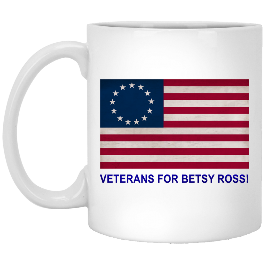 Betsy Ross Vets Mug - 11oz