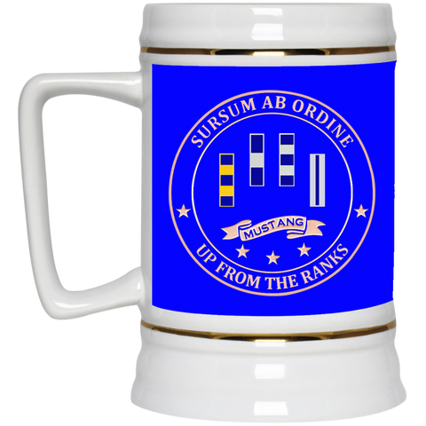 Up From The Ranks CWO 2 Beer Stein - 22 oz