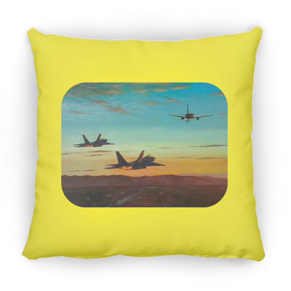 Time To Refuel 2 Pillow - Square - 18x18