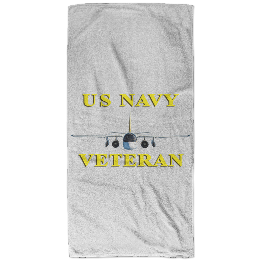 Navy Vet 3 Bath Towel - 32x64