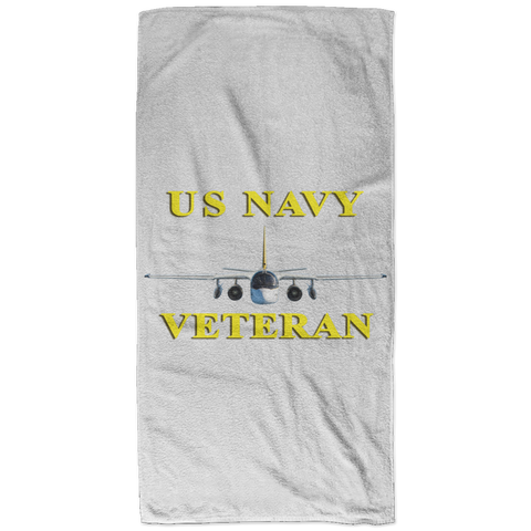 Navy Vet 3 Bath Towel - 32x64