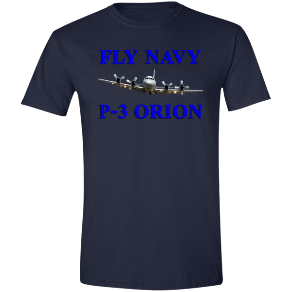 Fly Navy P-3 1 Softstyle T-Shirt