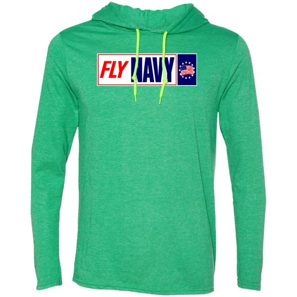 Fly Navy 1 LS T-Shirt Hoodie