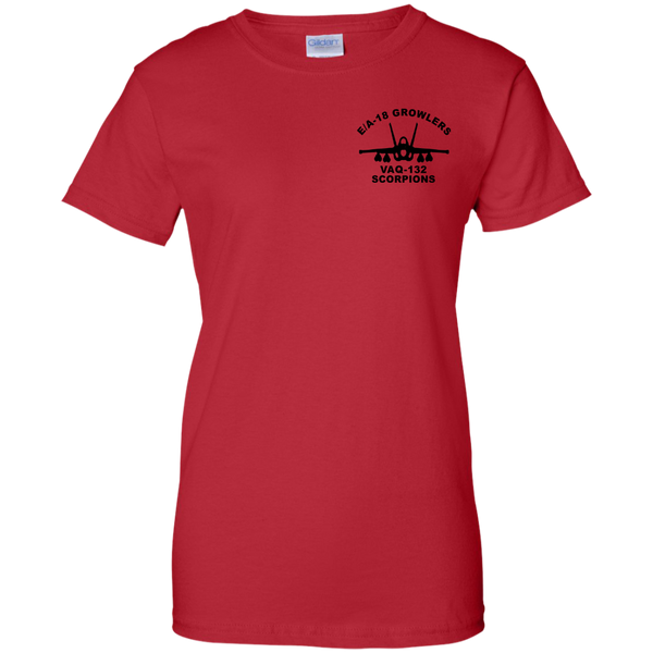 VAQ 132 2a Ladies Custom Cotton T-Shirt