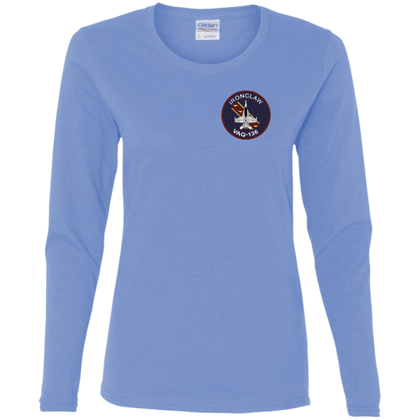 VAQ 136 5c Ladies' Cotton LS T-Shirt