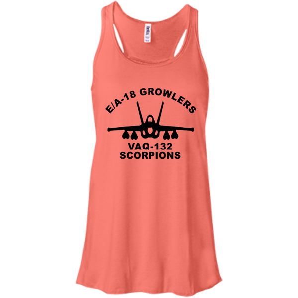 VAQ 132 2 Flowy Racerback Tank