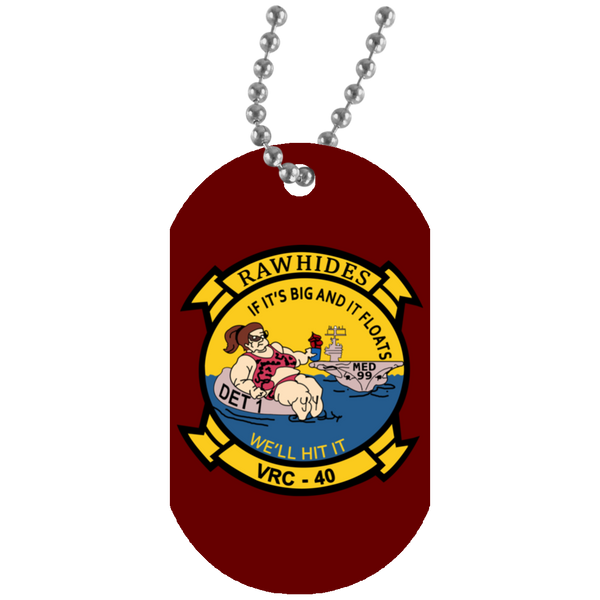 VRC 40 Det 1 2 Dog Tag