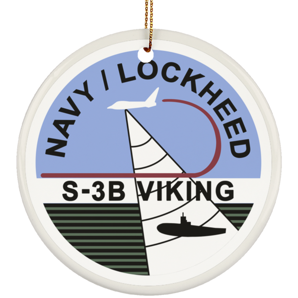 S-3 Viking 7 Ornament - Circle