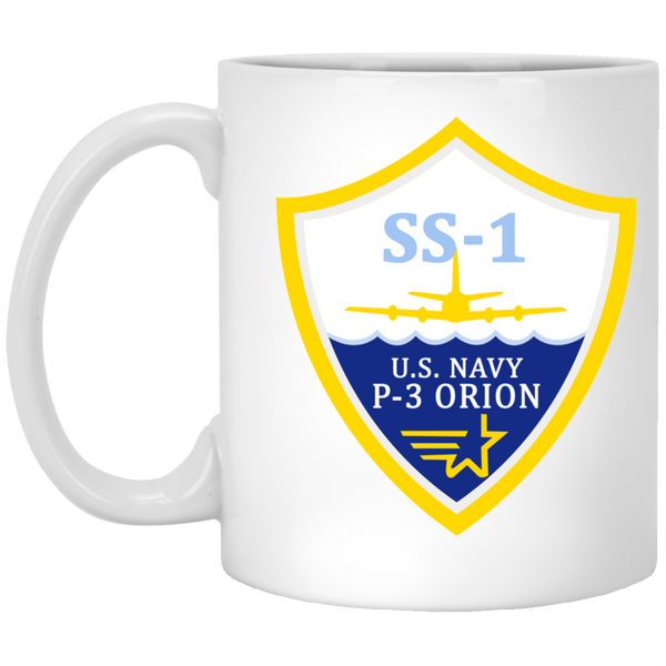 P-3 Orion 3 SS-1 White Mug - 11oz