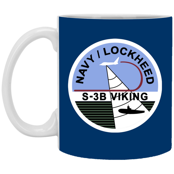 S-3 Viking 7 White Mug - 11oz