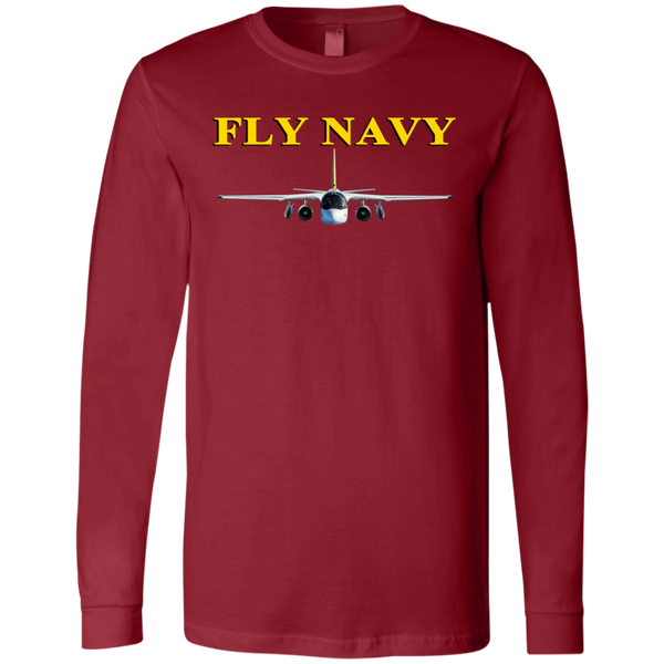 Fly Navy S-3 4 LS Jersey T-Shirt