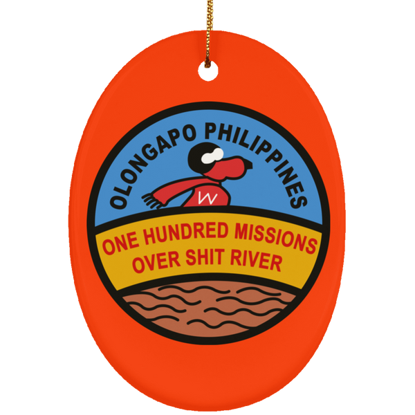 Subic Cubi Pt 06 Ornament - Oval