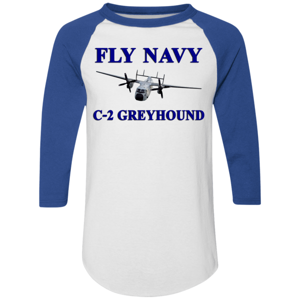 Fly Navy C-2 1 Colorblock Raglan Jersey