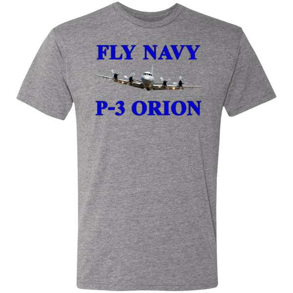 Fly Navy P-3 1 Triblend T-Shirt