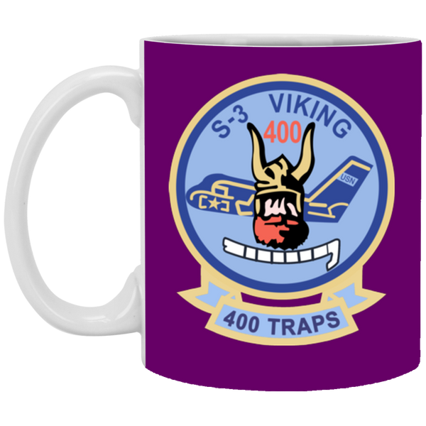 S-3 Viking 6 White Mug - 11oz