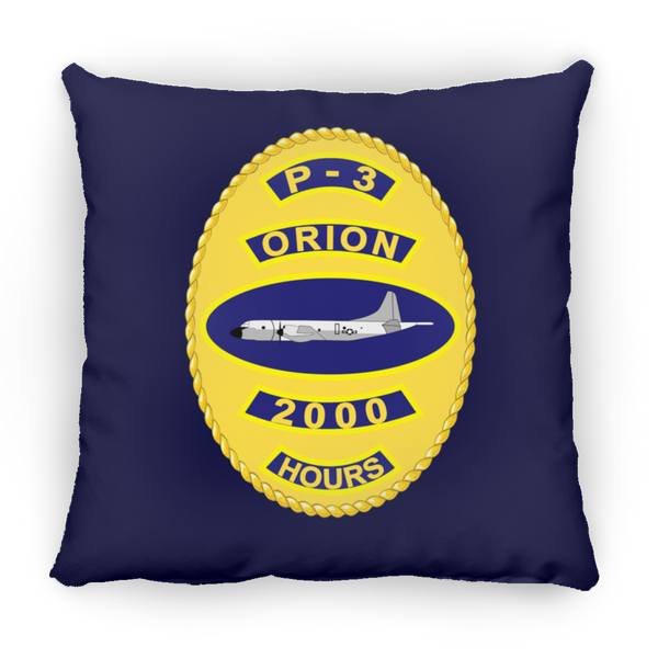 P-3 Orion 10 2000 Pillow - Square - 16x16