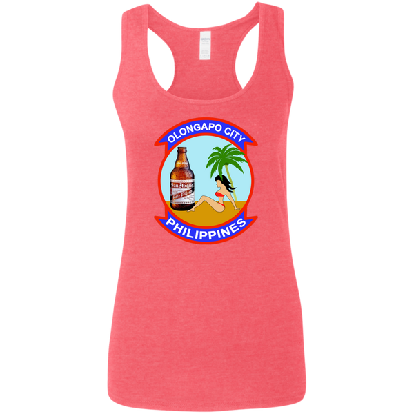 Subic Cubi Pt 05 Ladies' Softstyle Racerback Tank