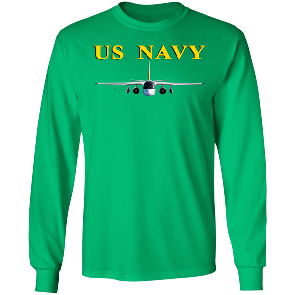 US Navy S-3 4 LS Ultra Cotton T-Shirt