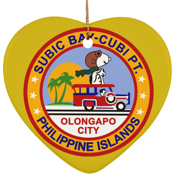 Subic Cubi Pt 01 Ornament - Heart