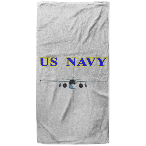 US Navy S-3 2 Beach Towel - 37x74