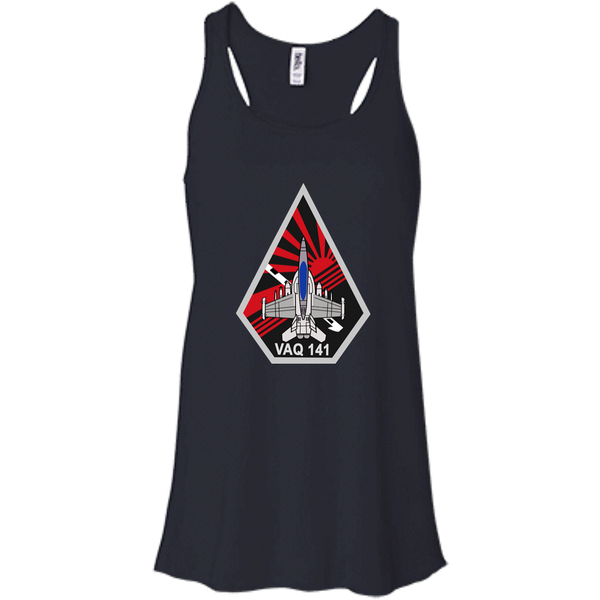 VAQ 141 7 Flowy Racerback Tank