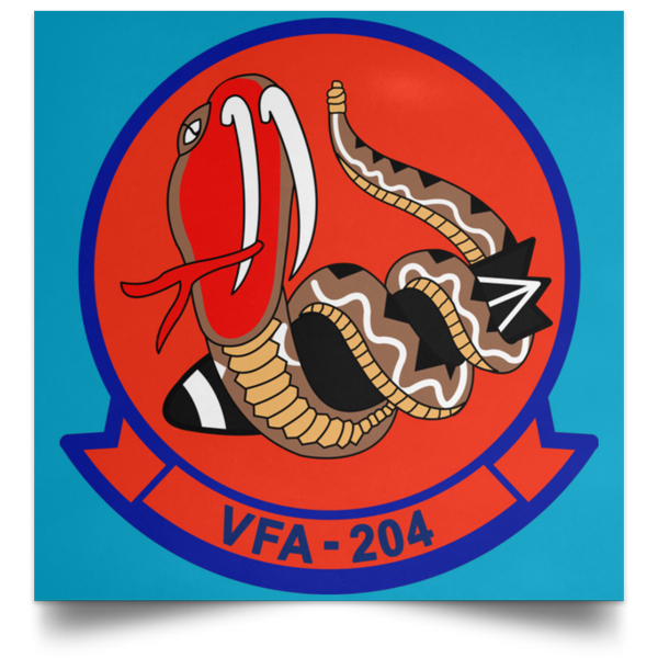 VFA 204 2 Poster - Square