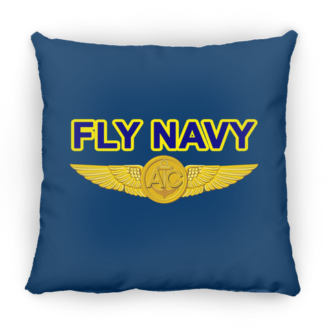 Fly Navy Aircrew Pillow - Square - 14x14