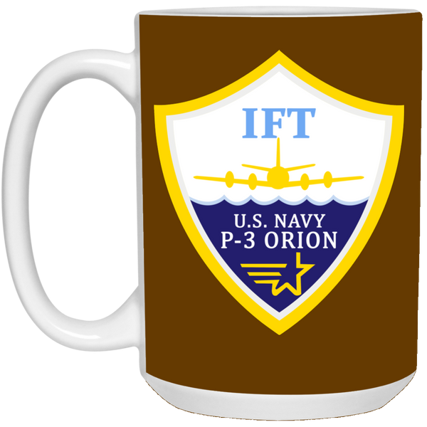 P-3 Orion 3 IFT White Mug - 15oz