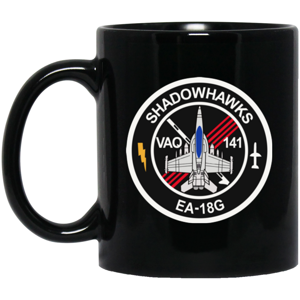 VAQ 141 6 Black Mug - 11oz