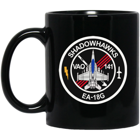 VAQ 141 6 Black Mug - 11oz