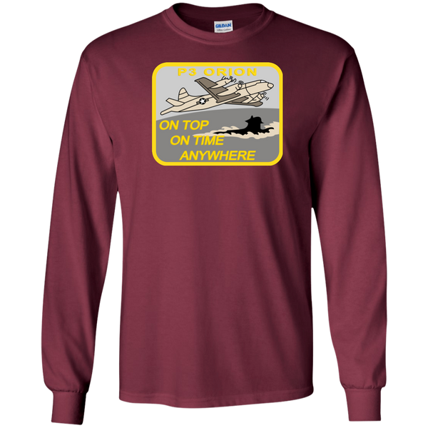 P-3 On Top LS Ultra Cotton T-Shirt