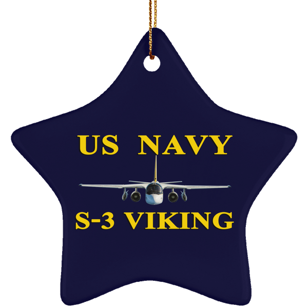 US Navy S-3 3 Ornament – Star