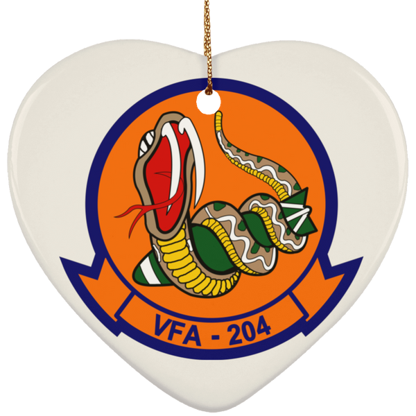 VFA 204 1 Ornament Ceramic - Heart