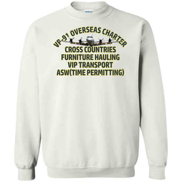 VP 91 8 Crewneck Pullover Sweatshirt