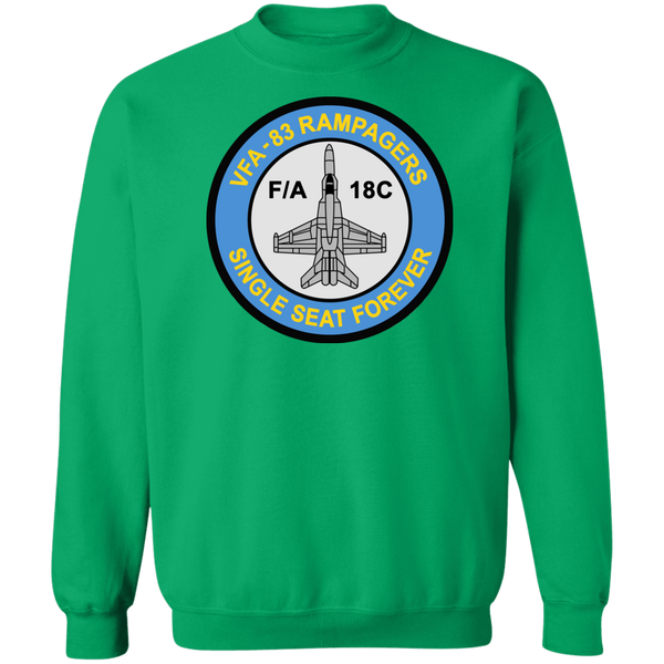 VFA 83 3 Crewneck Pullover Sweatshirt