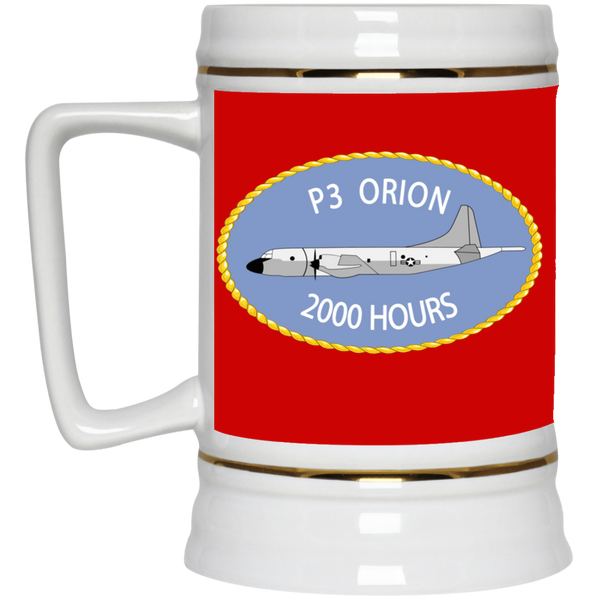 P-3 Orion 9 2000 Beer Stein 22oz.