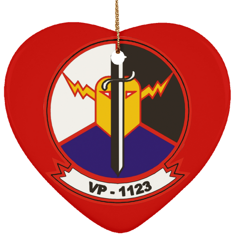 VP 1123 Ornament Ceramic - Heart