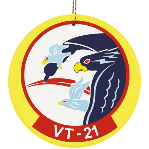 VT 21 2 Ornament Ceramic - Circle