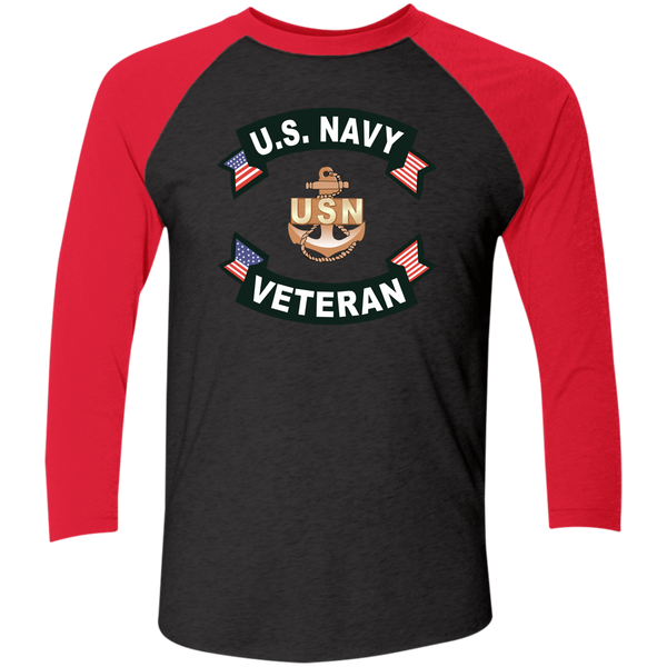 P-3C 1 Vet 1 Baseball Raglan T-Shirt