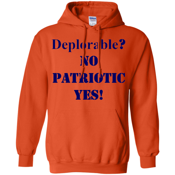 Deplorable Pullover Hoodie