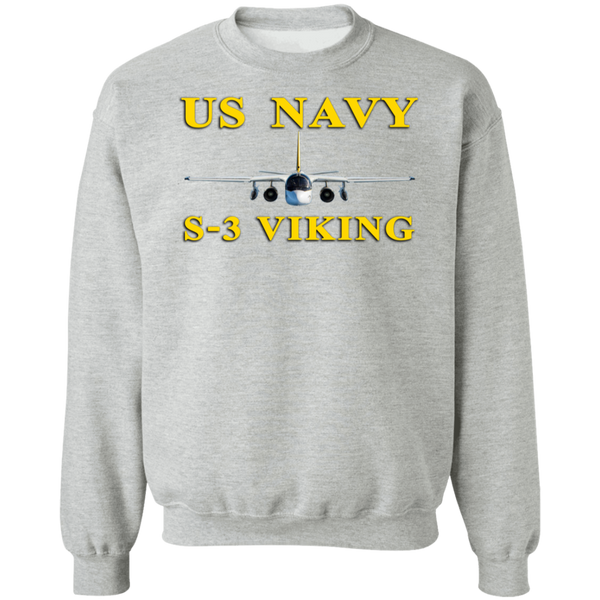 US Navy S-3 3 Crewneck Pullover Sweatshirt