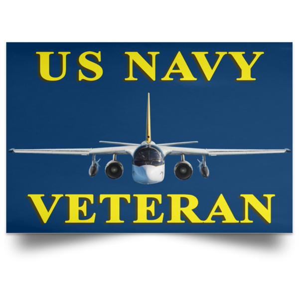 Navy Vet 3 Poster - Landscape