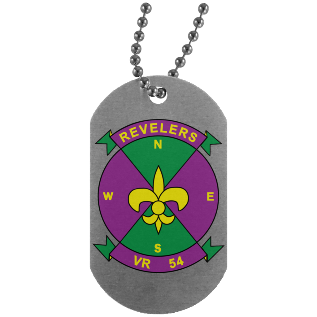 VR 54 2 Dog Tag - Silver