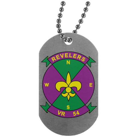 VR 54 2 Dog Tag - Silver