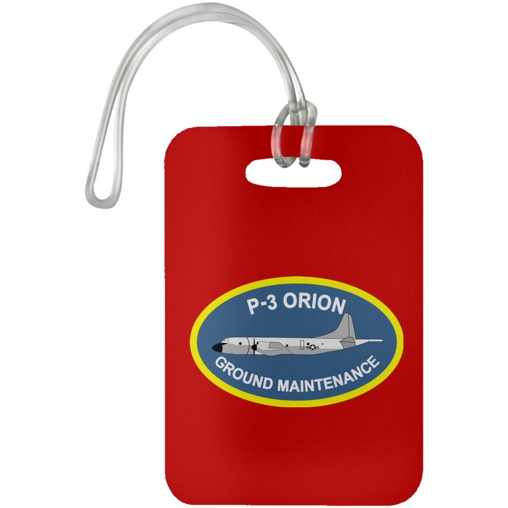 P-3 Orion 4 Ground Maint Luggage Bag Tag