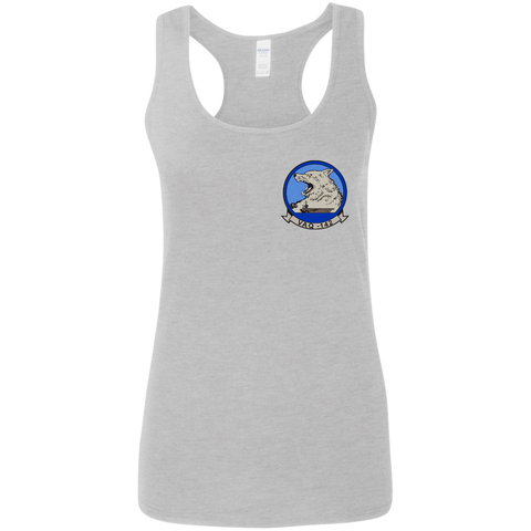 VAQ 142 1p Ladies' Softstyle Racerback Tank