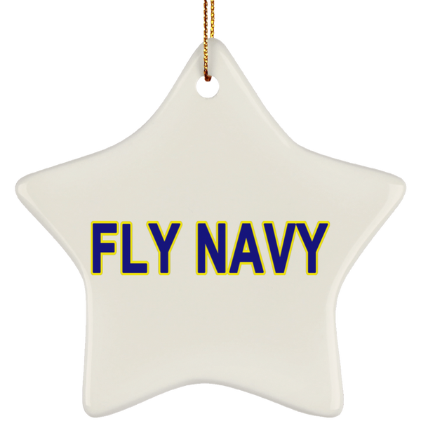 Fly Navy 2 Ornament - Star