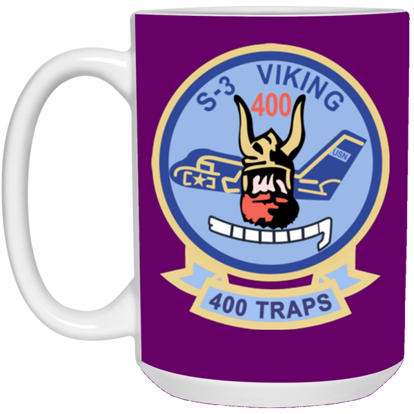 S-3 Viking 6 White Mug - 15oz